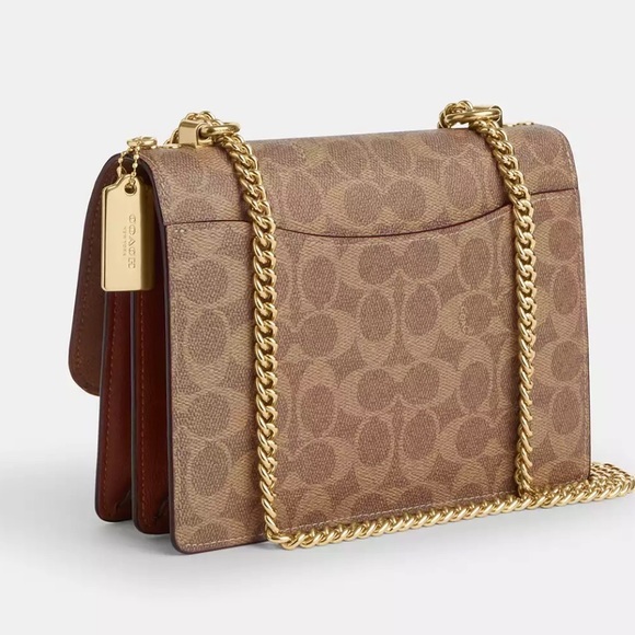 NWT COACH Klare Crossbody Bag In Signature Canvas With Rose Print - Picture 3 of 9